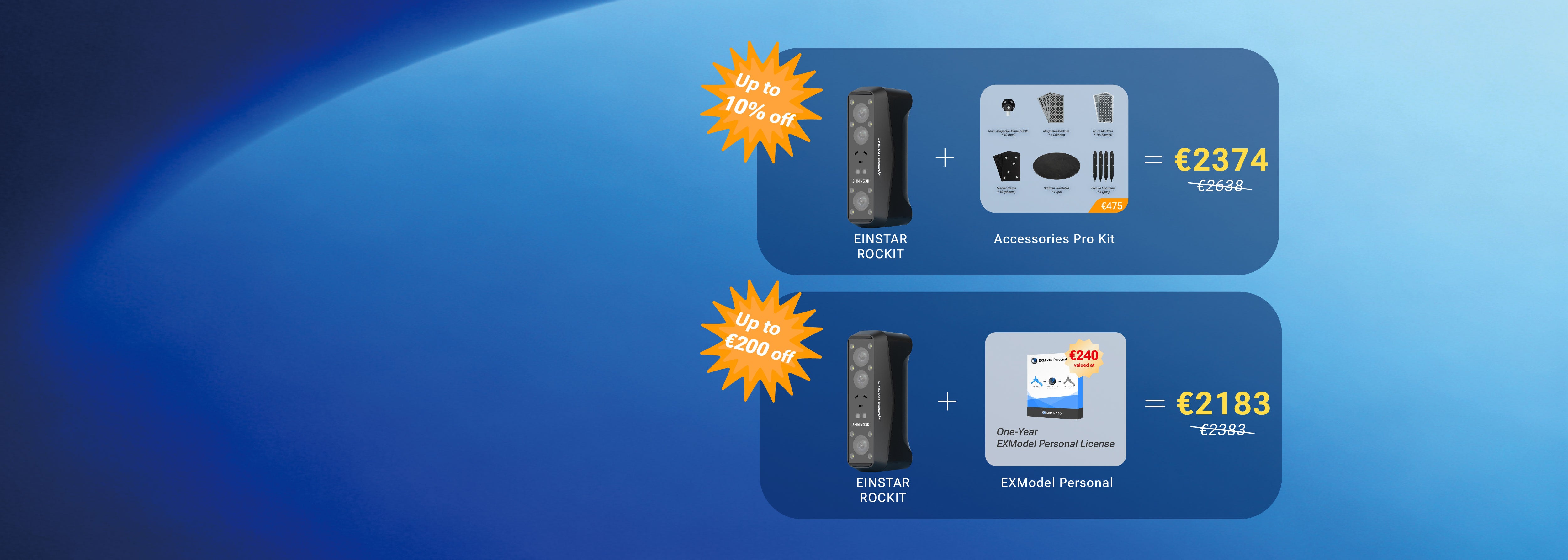 EInstar Rockit 3D scanner