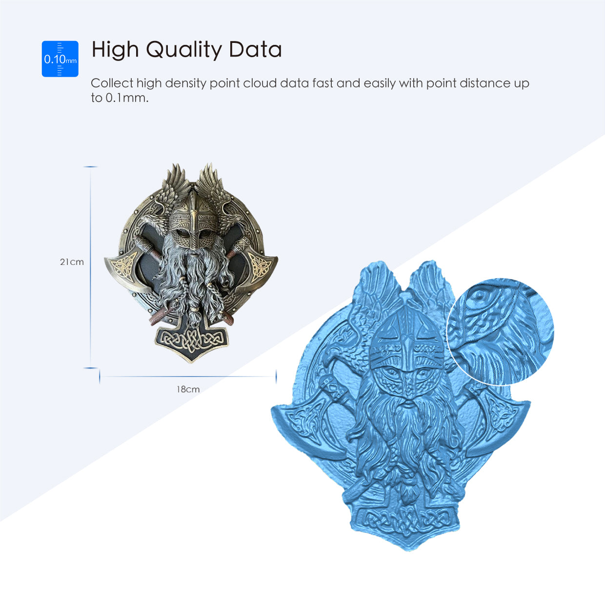 EINSTAR – Tragbarer Handgeführter 3D-Scanner