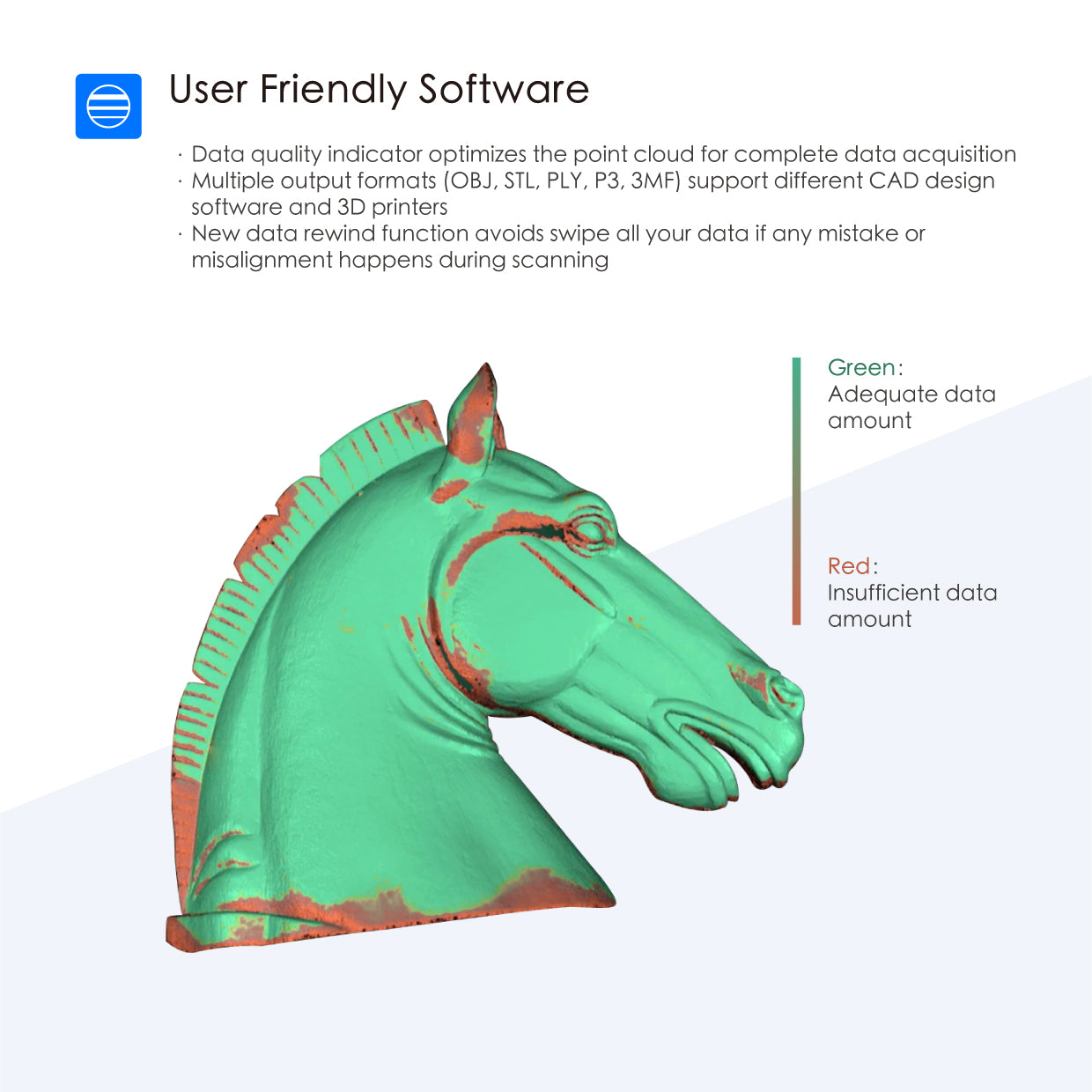 EINSTAR – Tragbarer Handgeführter 3D-Scanner