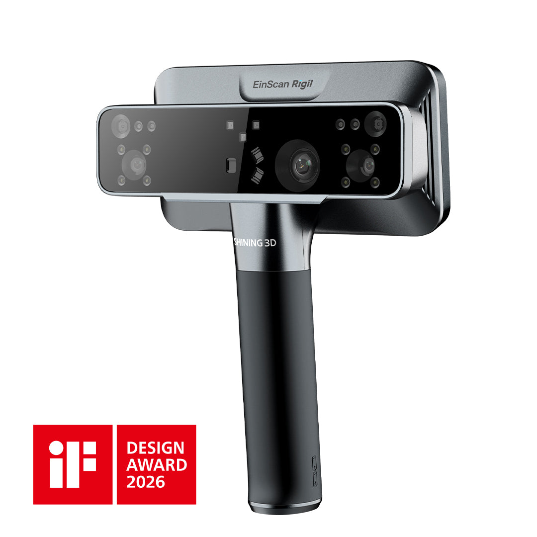 EinScan Rigil | The Tri-Mode Laser 3D scanner