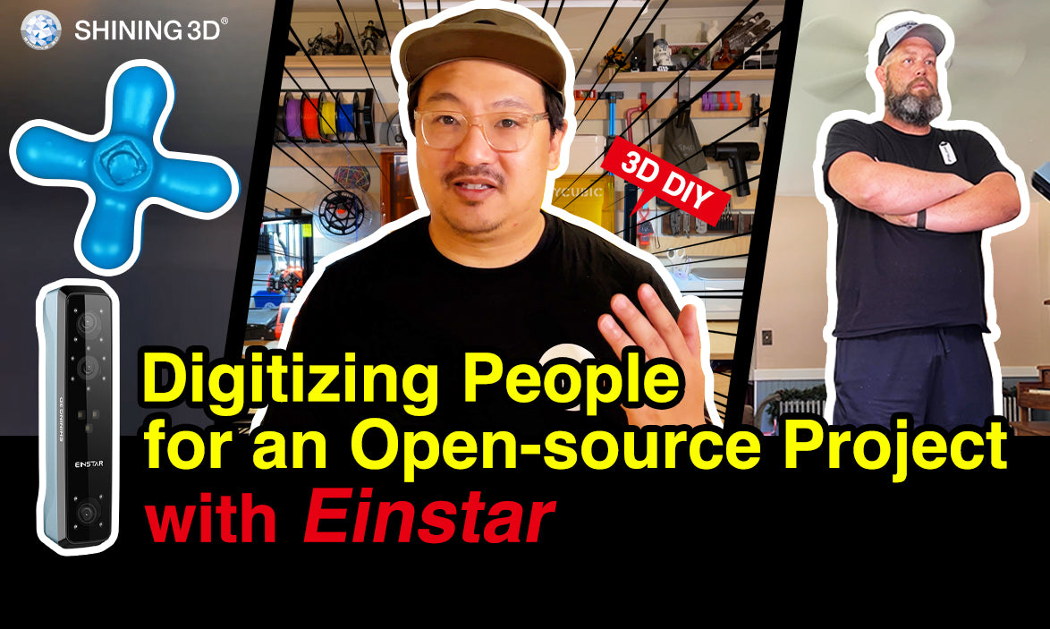 Digitizing people for an open-source project with Einstar