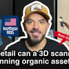 How detail can a 3D scanner go in scanning organic assets? Let’s check this out!