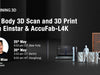 Win a AccuFab-L4K 3D Printer And More by Joining the Ergonomic Design with Einstar Scanning Contest