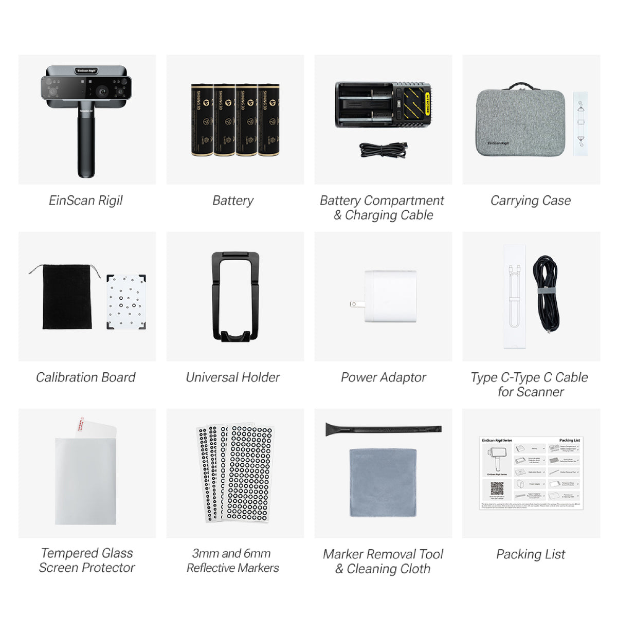 EinScan Rigil | The Tri-Mode Laser 3D scanner