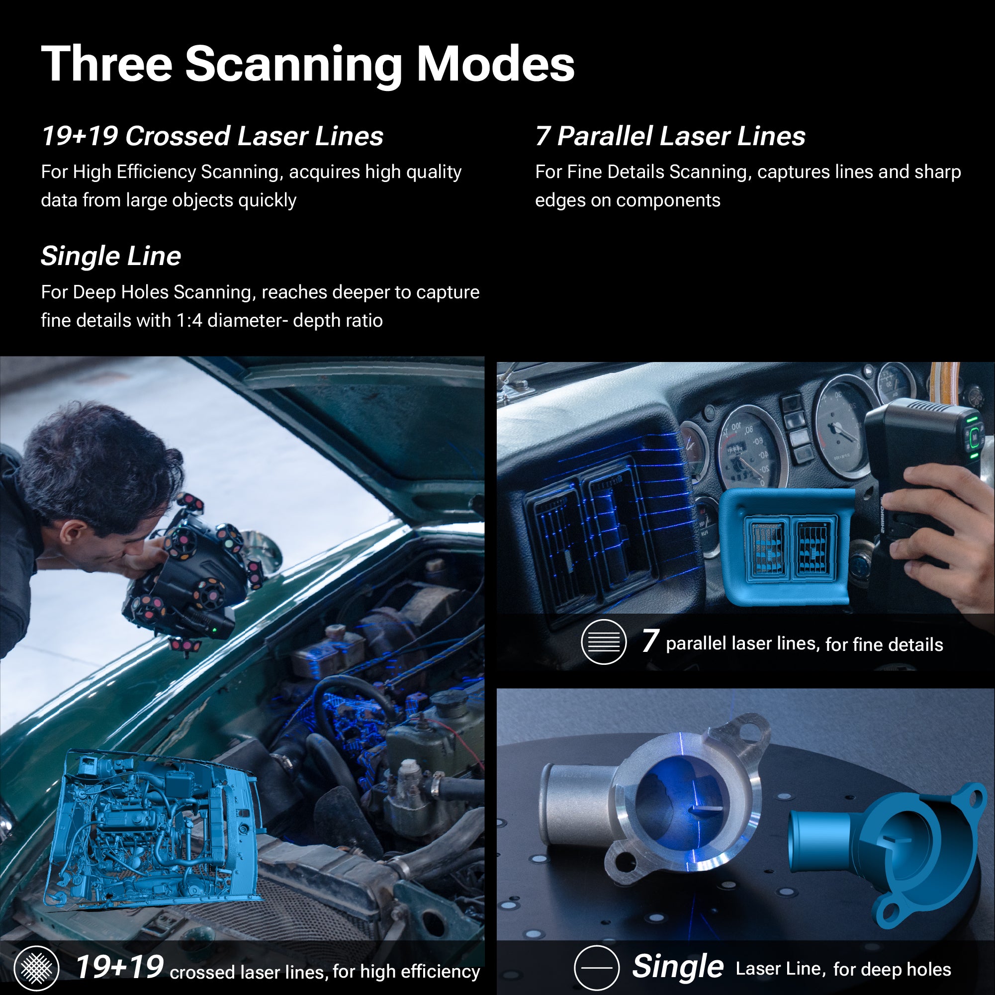 EinScan Trak Wireless Marker-Free Tracking System